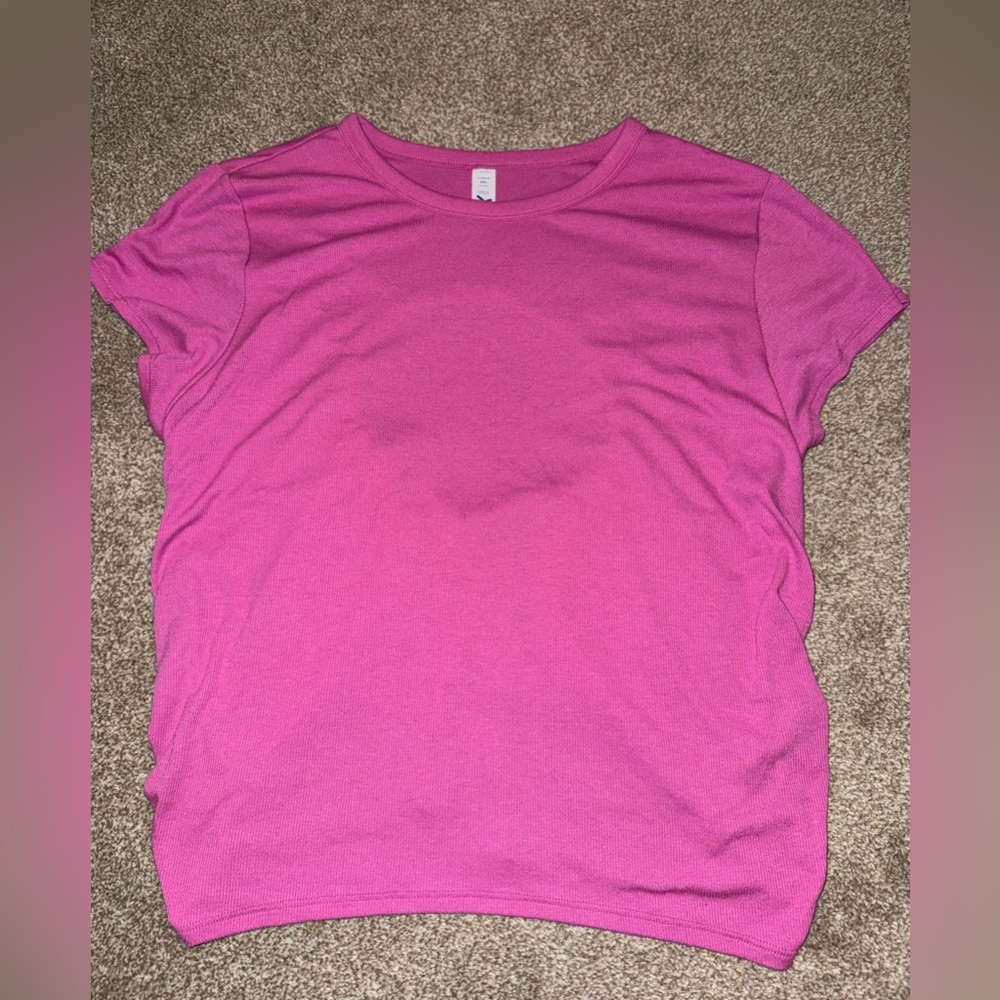 Old Navy Pink Open Back Top